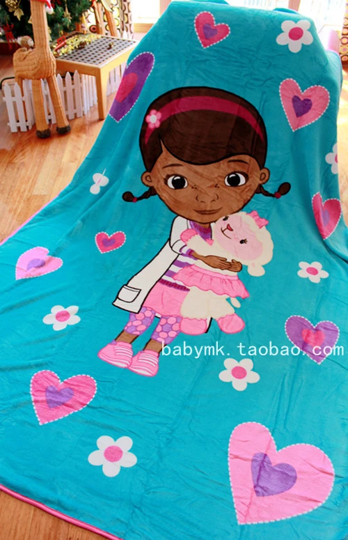 doc mcstuffins fleece blanket