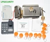 Control de Acceso RFID con huella dactilar, kit de cerradura de puerta eléctrica, 12VDC, con 10 etiquetas de identificación para puerta de fábrica y casa ► Foto 2/3