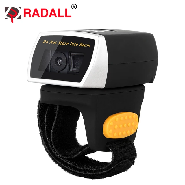 RADALL Mini Wearable Barcode Scanner With Bluetooth 1D Ring Finger CCD Barcode Scanner For radall-mini-wearable-barcode-scanner-with-bluetooth-1d-ring-finger-ccd-barcode-scanner-for