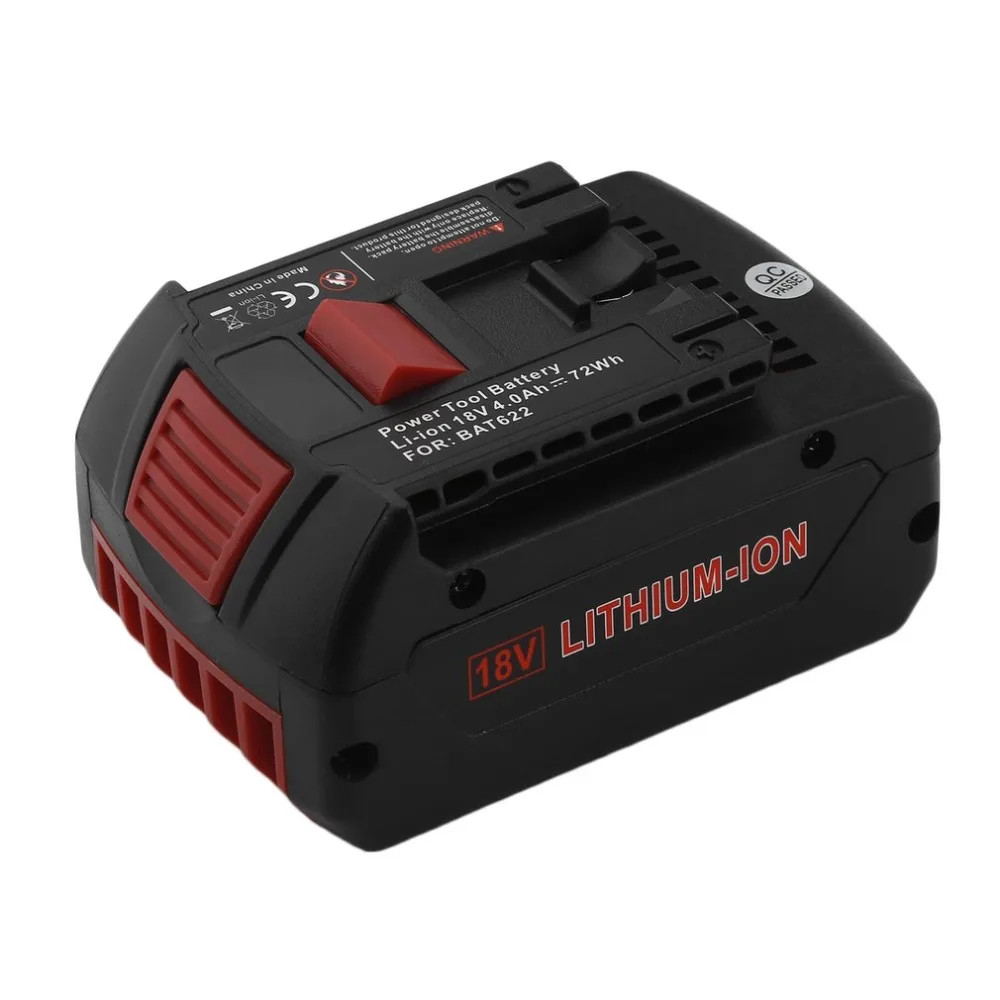 

Professional Li-Ion Battery For Bosch 2607336815 Durable 18V 4.0Ah Replacement Battery High Capacity Replacement Power TOOL