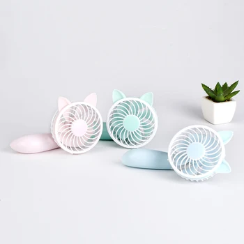 

Mini Desktop Fan Portable Handheld Personal Fans 3 Speed Controlling USB Rechargeable Cooling Fan for Outdoor Travel Home Office