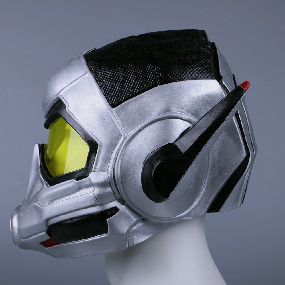 2018 New Movie Antman 2 Ant-Man and the Wasp Mask Cosplay WASP Latex MaskScott Edward Helmets Masks New Halloween Party Props (7)
