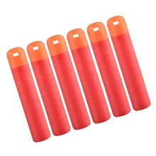 30 шт./лот, 9,5 см, красная снайперская винтовка, дротики, пули для Nerf Mega, детская игрушка, пенопластовая заправка, дротики, большое отверстие, голова, пули, рождественский подарок