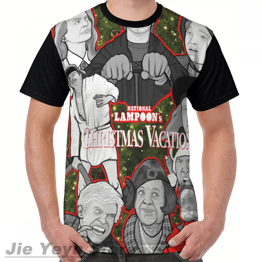 

national lampoons christmas vacation tribute art T Shirt men Summer Casual women T-shirts funny print Short Sleeve tshirts
