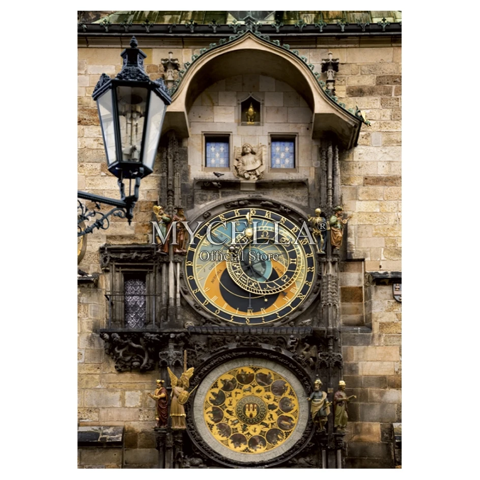 

5D DIY Diamond Painting Prague Clock diamond embroidery full Diamond mosaic Buildings Handicraft drills Crafts Christmas Gift