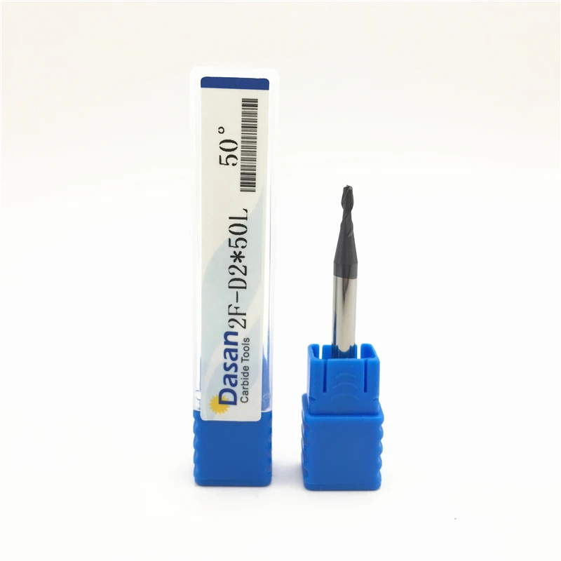 Flat End Mill HRC50 2F D2X50L (3)