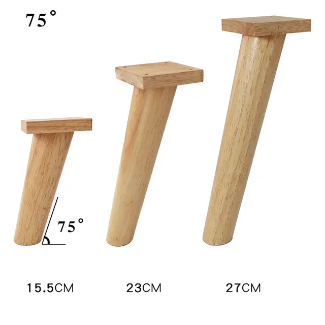 Online Shop 4pcs Wooden Sofa Legs Finished Furniture Feet