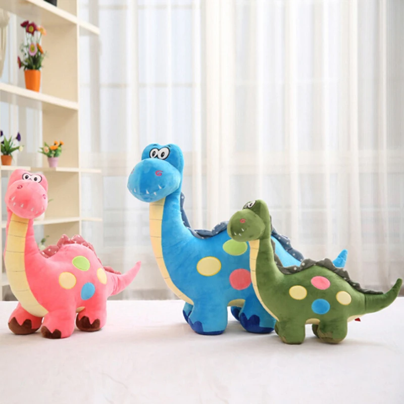 1 шт. Красочные Плюшевые динозавры Подушка Мягкие плюшевые игрушки динозавры куклы детские подарки на день рождения 30 см