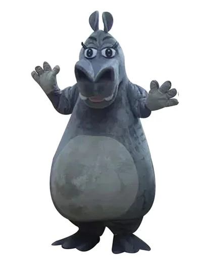 

Big Hippo Christmas Mascot Costumes Picture For Adults Halloween Outfit Fancy Dress Suit Free Shipping 2019New