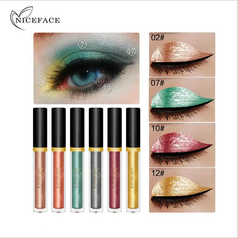 green liquid eyeshadow