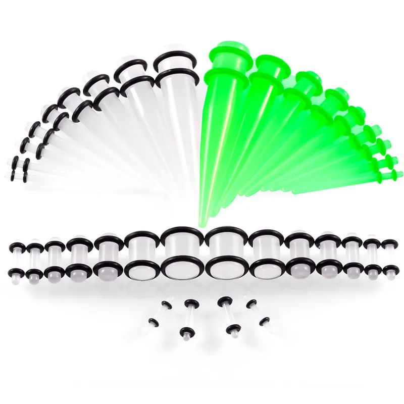 Kits Flesh Tunnel Expansion Body Piercing Jewelry