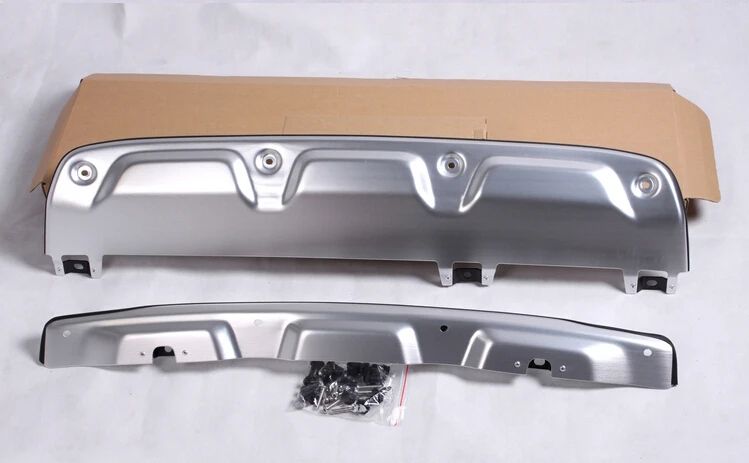 Высокое качество алюминиевый сплав передний и задний бампер Защита от скольжения 2 шт для Honda CRV CR-V 2012 2013 Автомобильный Стайлинг