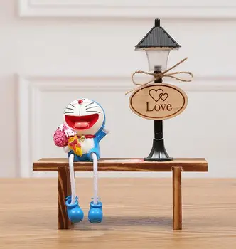 

Resin clink cat small night lamp hang foot baby handicraft home decoration decoration