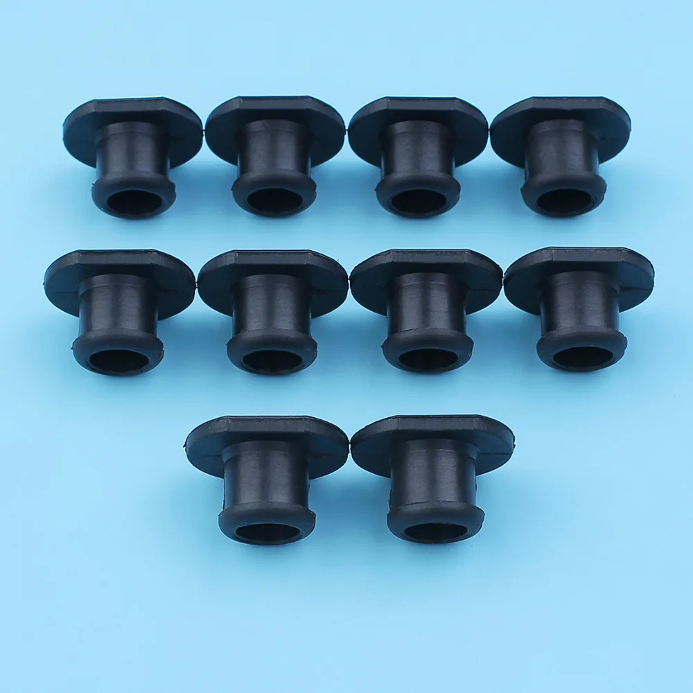 10 шт. AV буфер Plug Кепки подходит Stihl 017 018 021 023 025 029 039 MS170 MS180 MS210 MS230 MS250 MS290 MS310 MS390