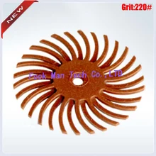 Ювелирные инструменты Серый цвет Grit 400#" 3M диски радиальная щетина щетки полировки 500 шт./пакет