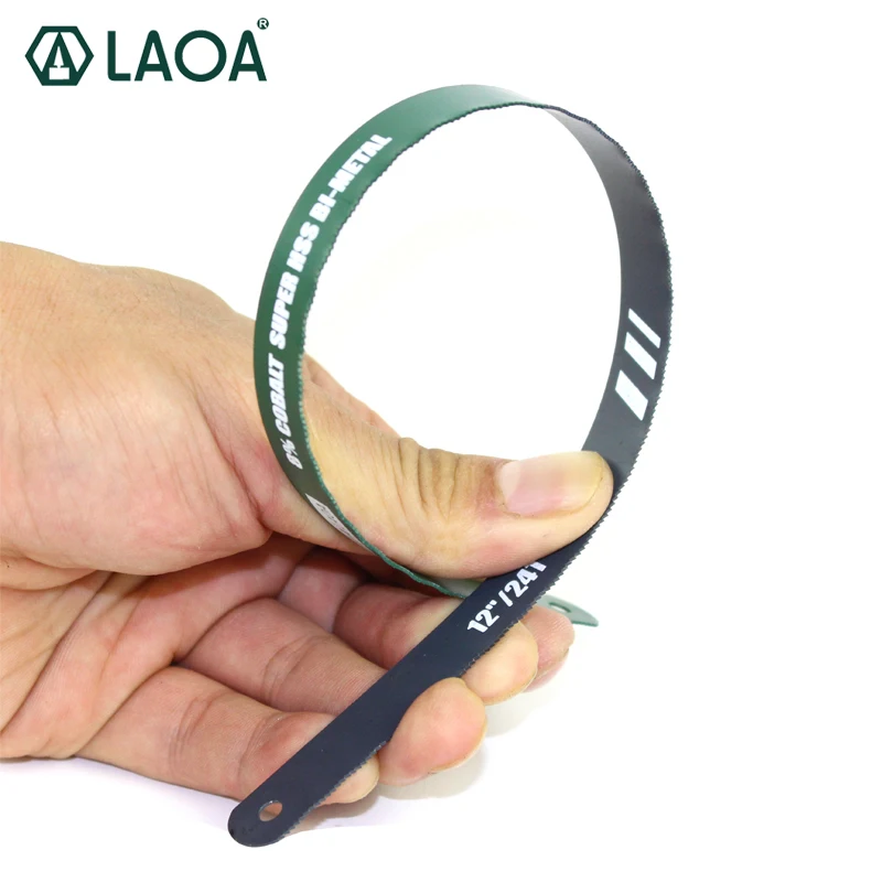 LAOA 10 шт. 18T/24T/32T M42 высокоскоростные стальные двойные металлические ручные пилы