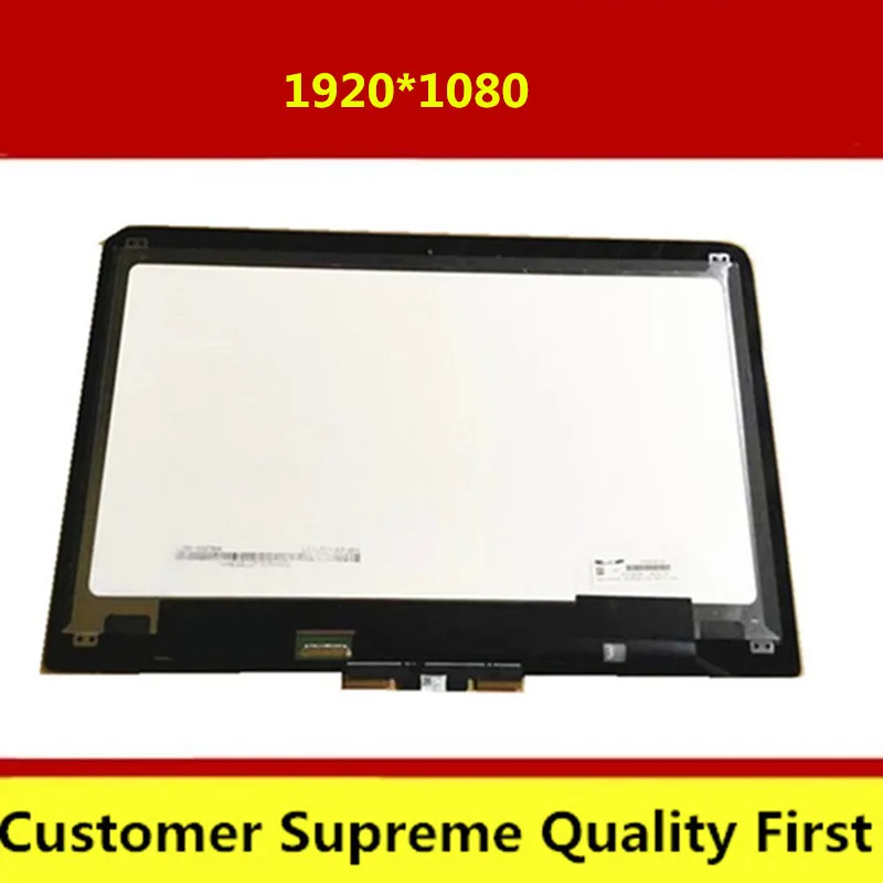 Free shipping 13 inch lcd matrix For HP Spectre X360 series 13-4108na Touch Screen Digitizer LCD Display N133HSE-EB3 | Компьютеры и