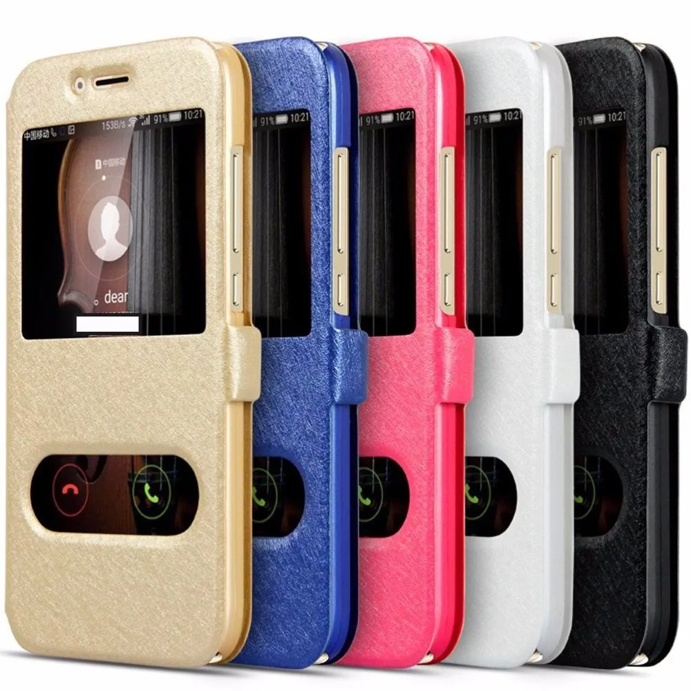 

Flip Case for Huawei Y6 Pro Case Cover for Huawei Y6 Pro 2017 Quick Window View Phone Case for Huawei Y6pro TIT-U02 TIT-AL00