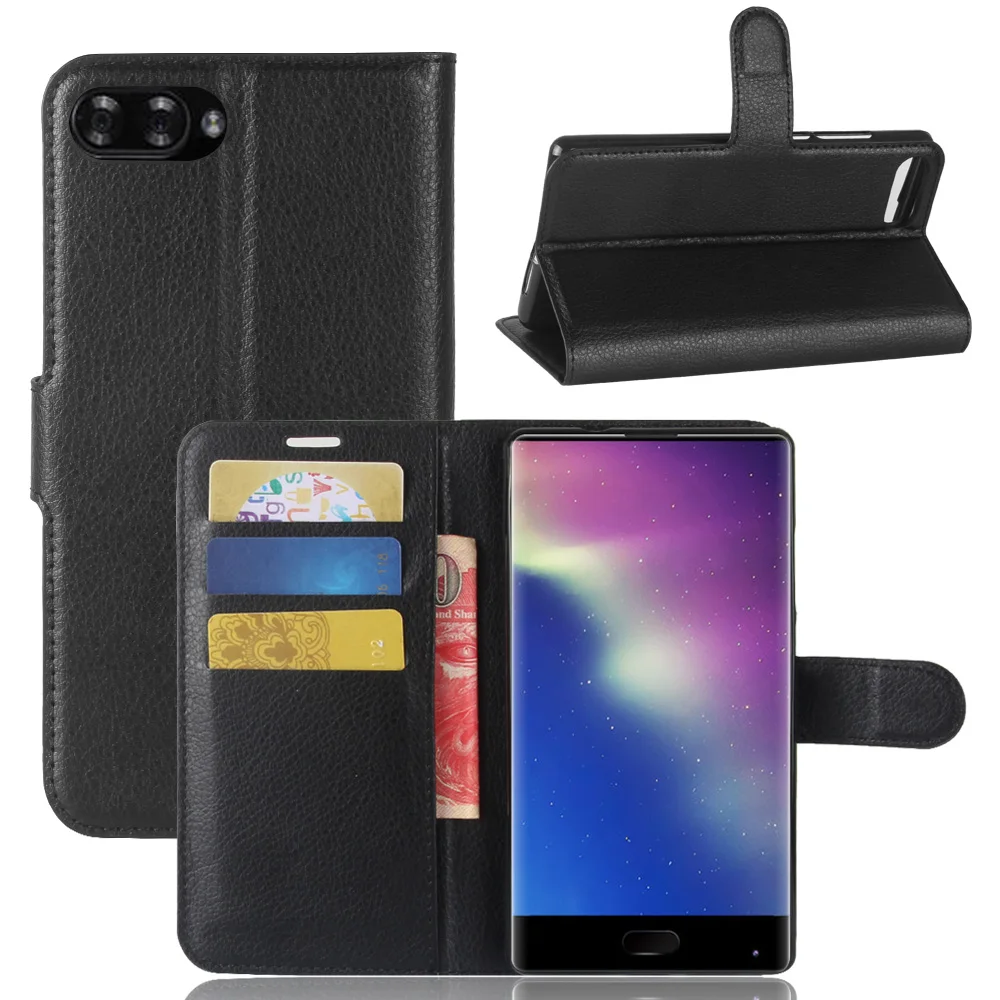 

YINGHUI For Doogee Mix Phone Case Flip PU Leather Flip Protective Back Cover For Doogee Mix 2017 5.5" Cases Stand Wallet Style