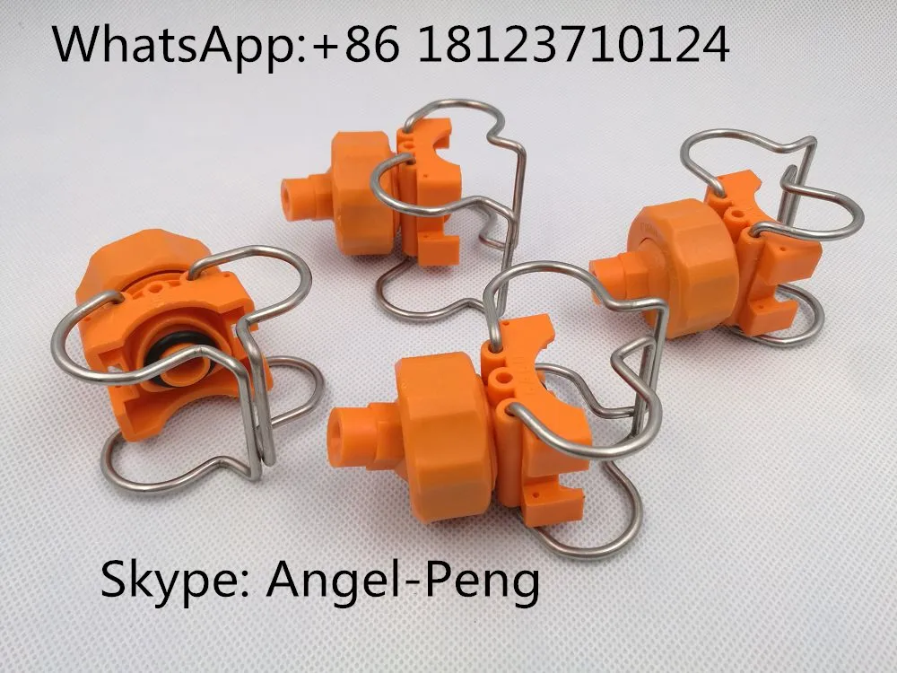 High quality Adjustable ball double clamp clip quick connect spray