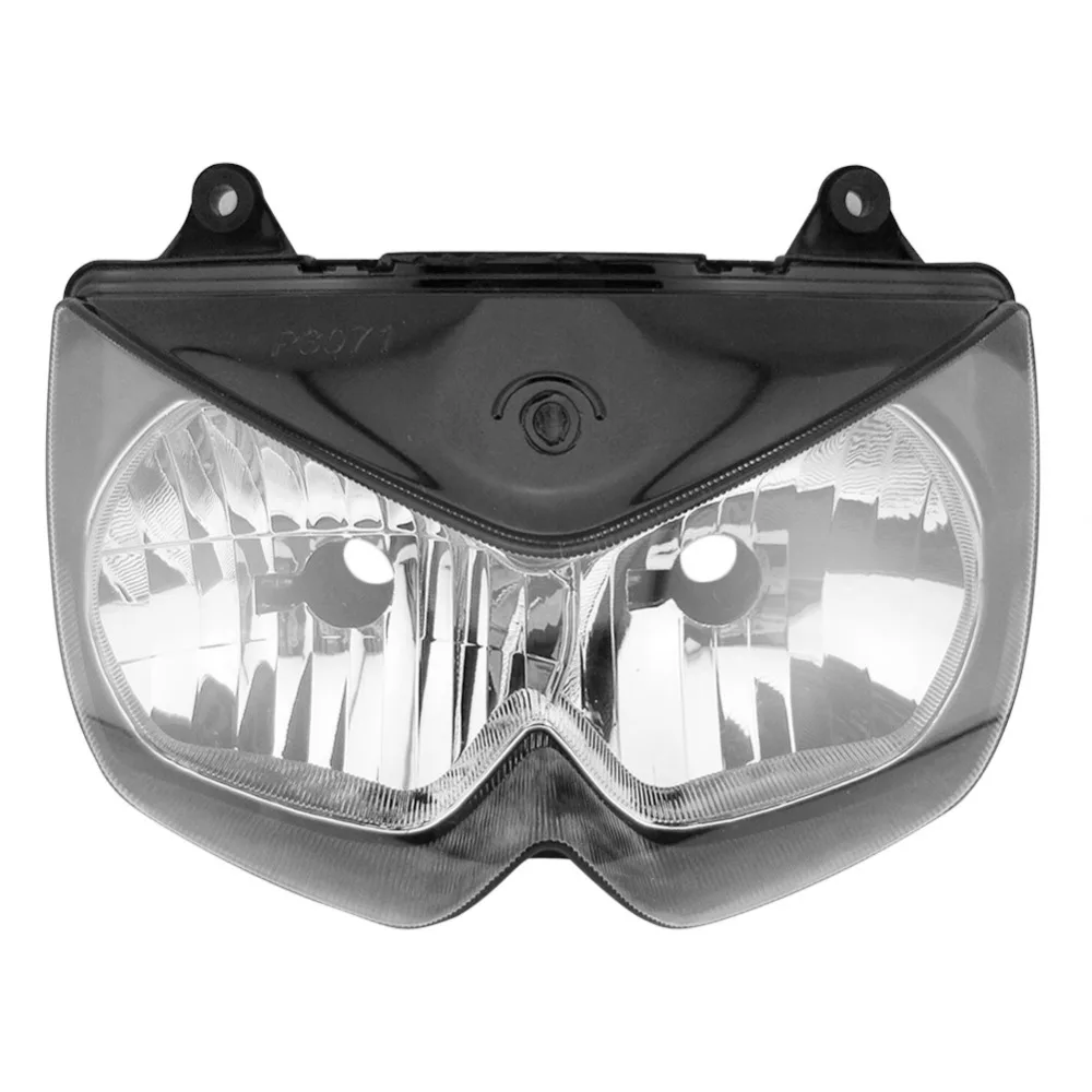 Headlamp For Kawasaki Ninja 250R EX250 2008 2009 2010 2011 2012, Brand New Head light lamp BLACK Color Headlight