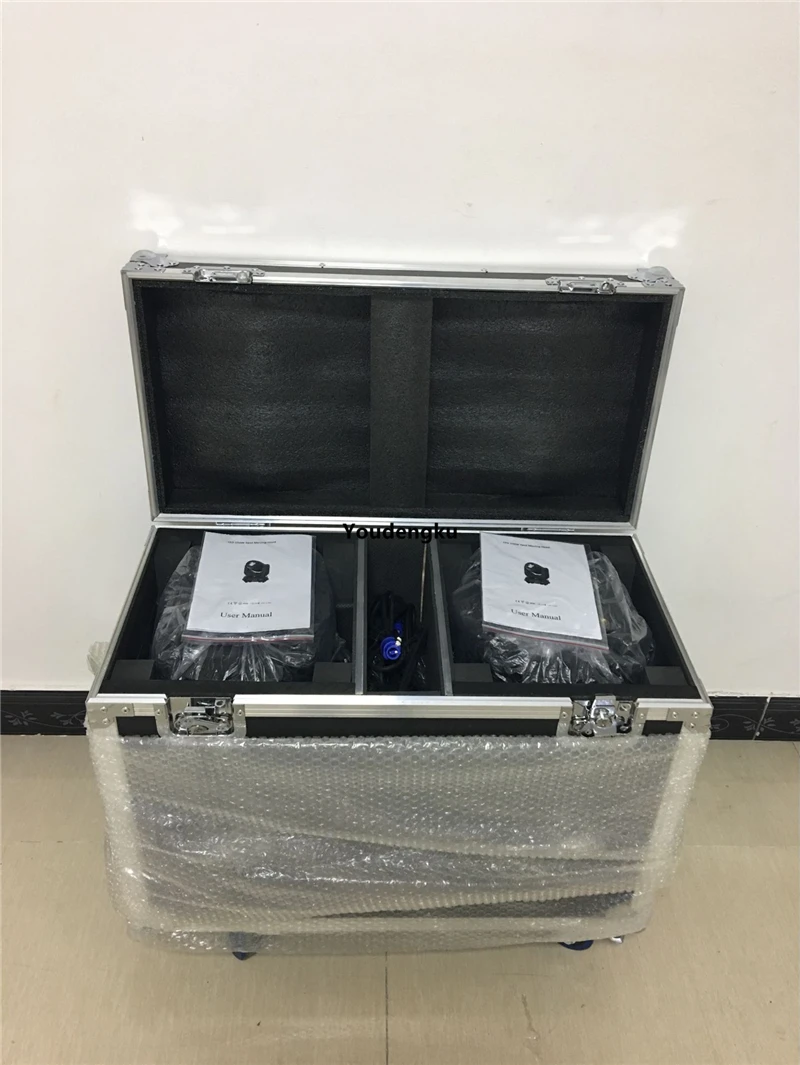 2 предмета в комплекте с кейс вращающийся точечный луч DMX512 Gobe 250 W 8 Гобо светодиодный переносное потолочное освещение фонарь с приближением, 250 W светодиодный устраняющее пятна свет