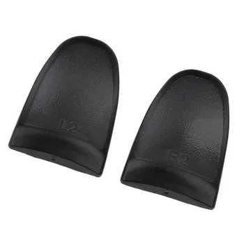 

New 2 Pcs Replacement Thumbstick Grip Handle L2/R2 Extension Trigger Gamepad Button for PS4 Controllers