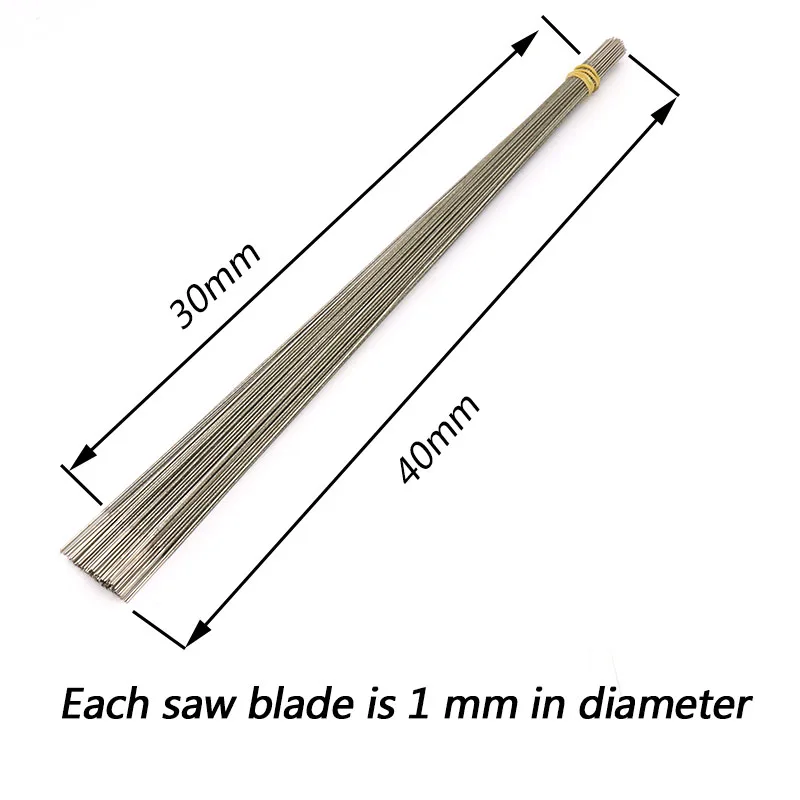 1 шт. 400 мм Алмазная металлическая проволока режущий инструмент режущие диски 1 мм 1,2 мм 1,5 мм для Нефритового янтарного сапфира