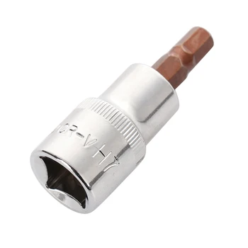 

6mm Socket Wrench Hexagon Screwdriver Bit Socket 1/2 Inch Drive Socket Precision Equipment Repair Tools