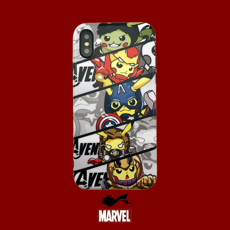 

Anime Marvel Captain America Phone Case For Iphone 6 6s 7 8 Plus X Xs Max Avengers Super Hero Luxury Soft Silicone Coque Fundas