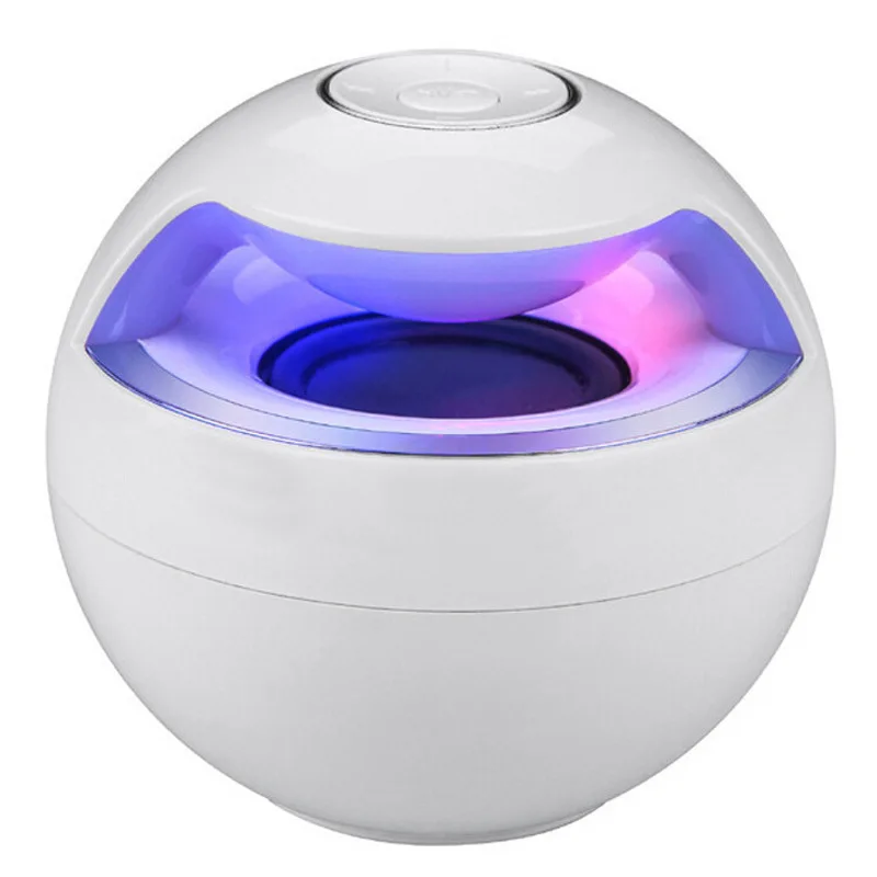 

Riotcats Colorful sphere with light bluetooth speaker portable LED mini bluetooth wireless stereo heavy bass speaker