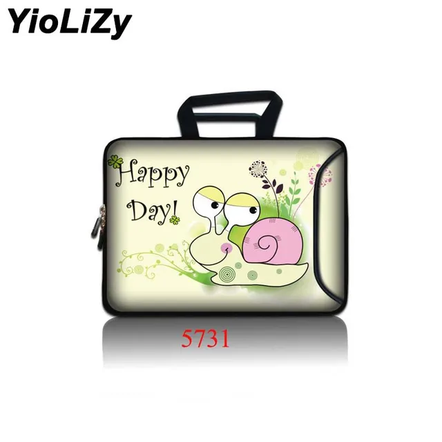 Best Offers snail Laptop briefcase Sleeve Tablet Bag Notebook Case For 10.1 12 13.3 14 15.6 17.3 inch cover For Asus HP Acer Lenovo SBP-5731