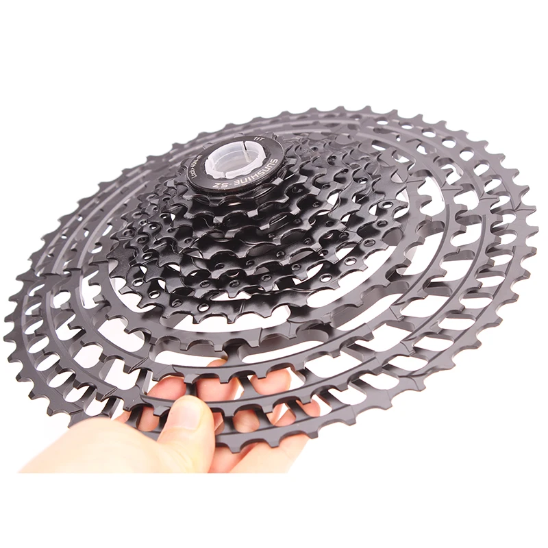 SUNSHINE-SZ MTB 11 سرعة SLR كاسيت 11-50 T 11 s واسعة نسبة خفيفة CNC Freewheel دراجة هوائية جبلية دراجة أجزاء ل X 9000 SUNSHINE-SZ MTB 11 سرعة SLR كاسيت 11-50 T 11 s واسعة نسبة خفيفة CNC Freewheel دراجة هوائية جبلية دراجة أجزاء ل X 9000