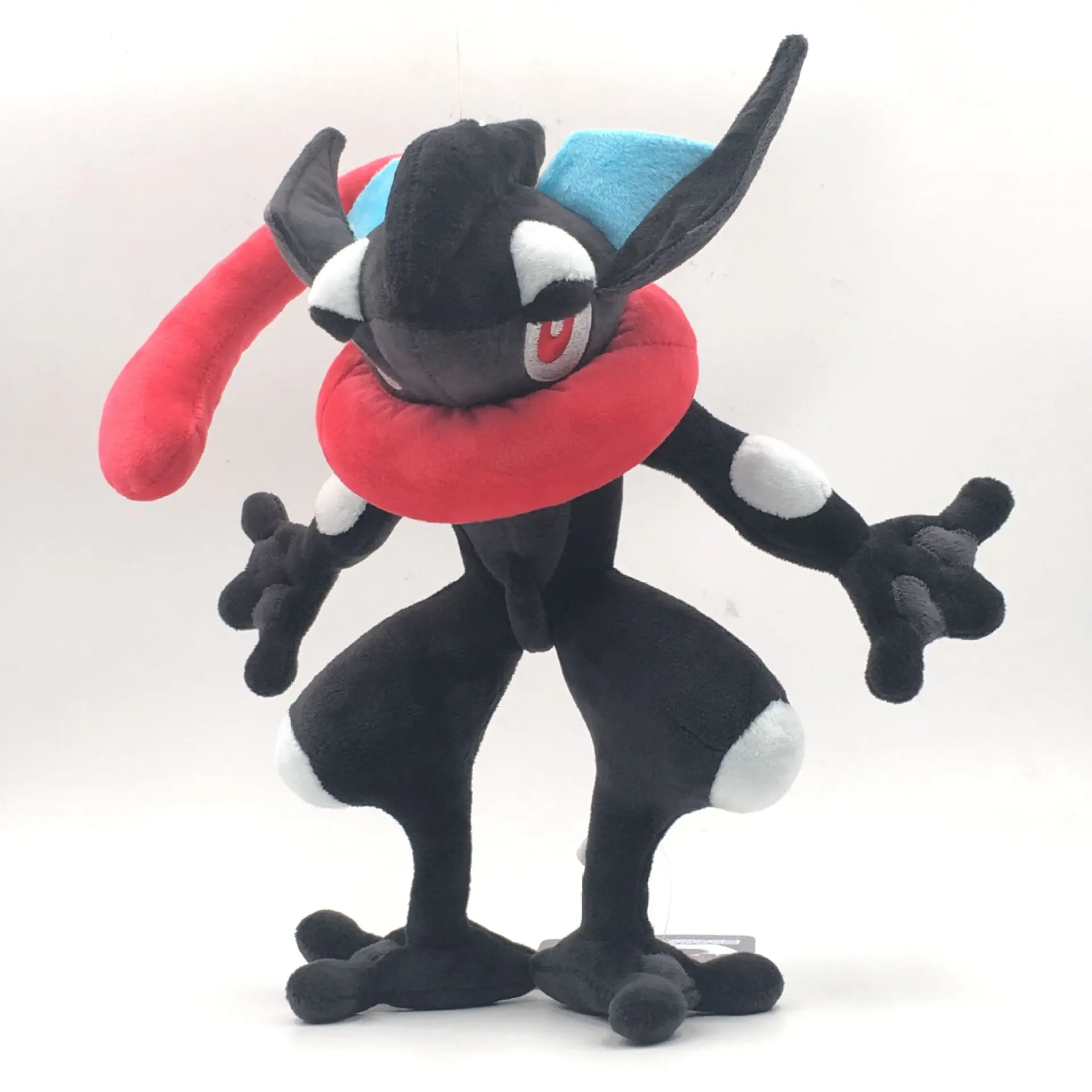 

Greninja Ninja frog Elf Plush very cool stuffed doll soft Small animals Exquisite gift Suitable for collection Children's toys