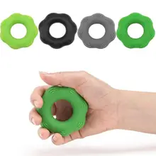 Силиконовое кольцо-рукоятка для силовой тренировки, тренажер для пальцев, нескользящий удобный в использовании, Прямая поставка 0815