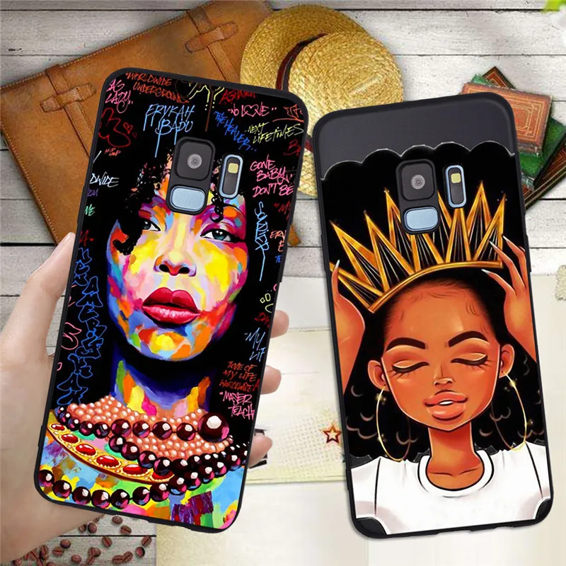 

Girl For Samsung Galaxy S6 S7 Edge S8 S9 S10 S10e Plus Lite Note 8 9 10 A20 A30 A40 A50 A60 A70 M10 M20 phone Case Cover coque