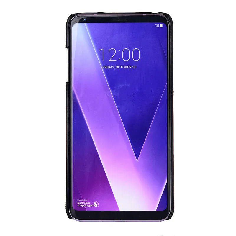 Чехол для LG V30 V30+ KEZiHOME, роскошная натуральная кожа, хит-цвет, жесткая задняя крышка в деловом стиле, с карманом для карт, для LG V35 V30S funda