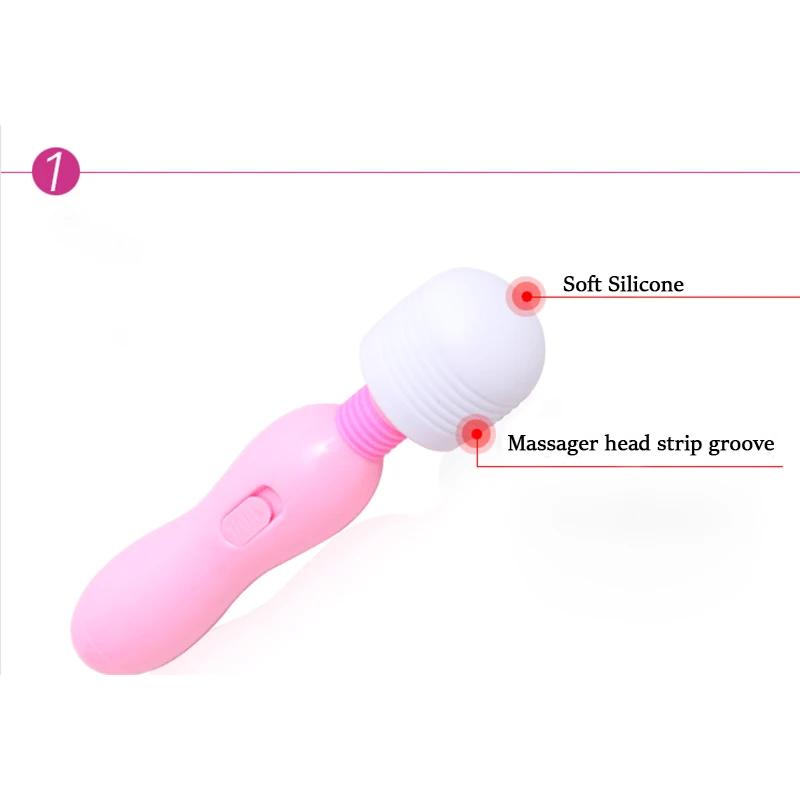 YUECHAO мощный женский массажный Волшебная палочка массажер Мини AV G spot вибратор