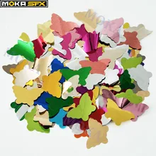 5 KG/bag cor Misturada Papel Confetes para Papel confetti máquina, estrela do coração da borboleta da flor de Papel Para Rainbow Máquina