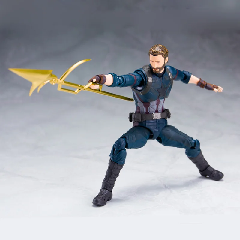 Figuarts Мстители Endgame 4 Infinity War Тор соколиный глаз, Черная Вдова танос Железный ПВХ фигурка Коллекционная модель игрушки подарок