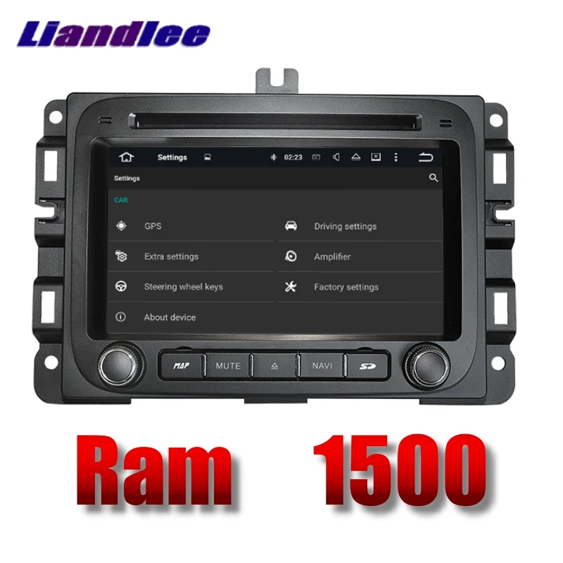 Excellent Liandlee Car Multimedia Player NAVI For Dodge Ram 1500 Truck 2014~2018 Car Touch Screen Radio DVD Stereo GPS Navigation 3