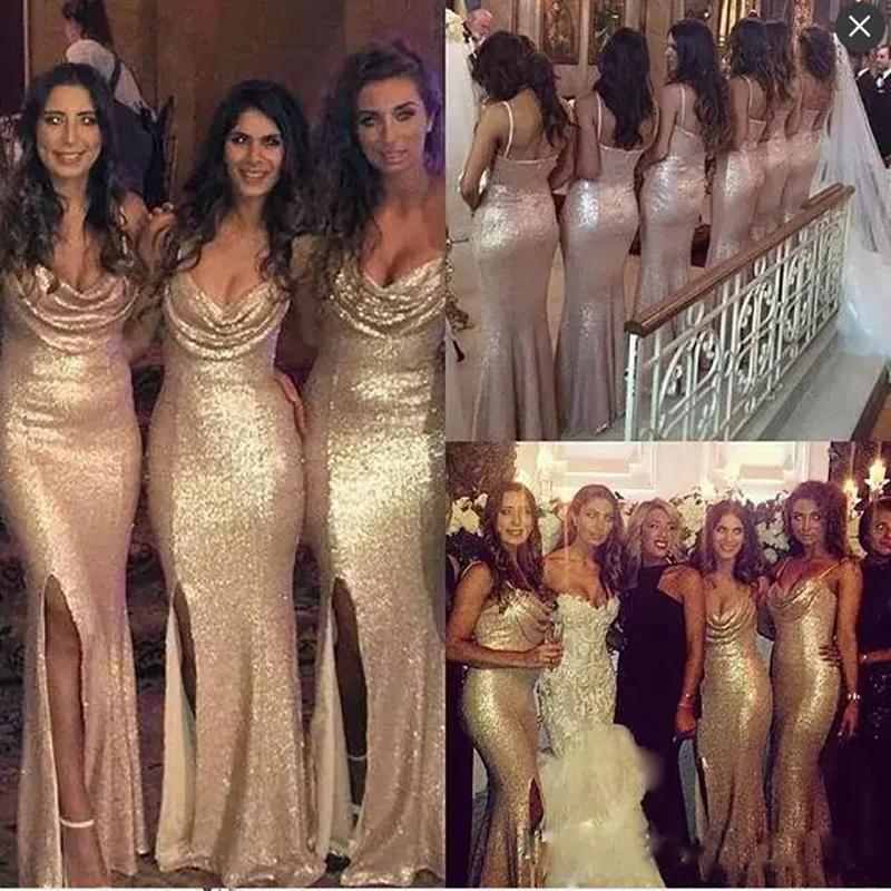 sparkly-sequined-rose-gold-mermaid-side-split