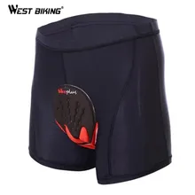WESTBIKING велосипедные шорты Нижнее белье для спорта на открытом воздухе дышащий 3D гелевый коврик велосипедные шорты для мужчин MTB велосипед нижнее белье