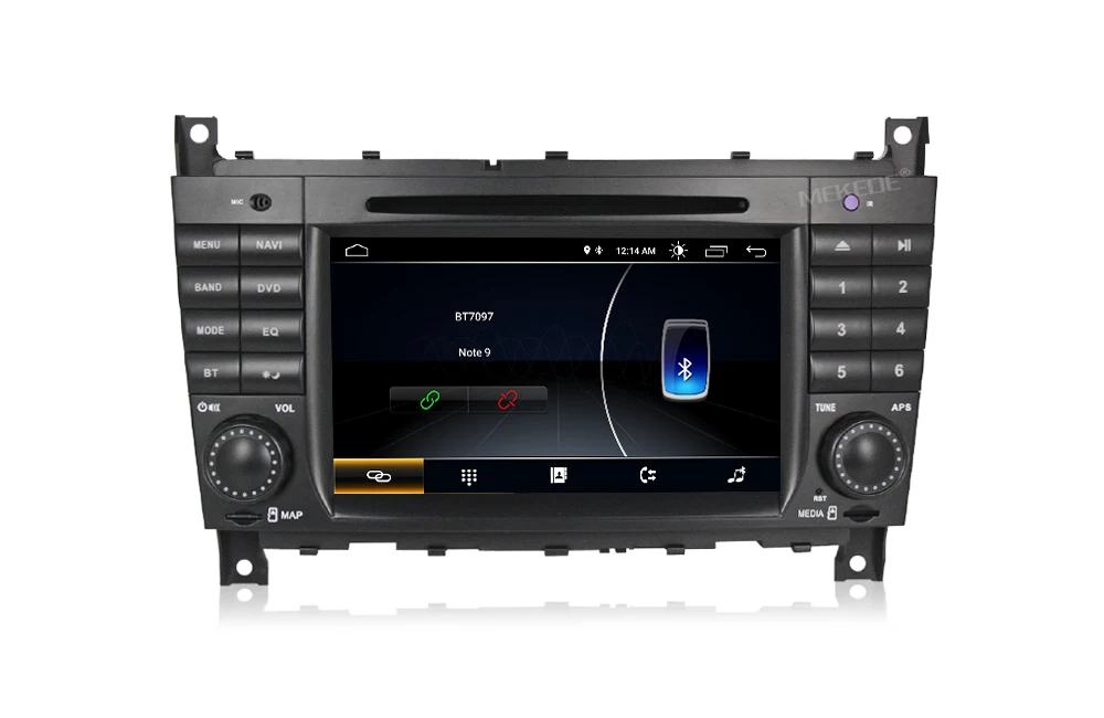Top 7inch 2din android 8.1 system car dvd player gps navigation car radio for Benz C Class W203/AMG C55 /AMG C63/CLK Class W209 16