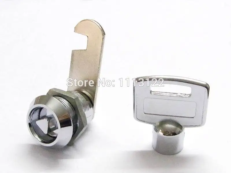 M19 20 triangle Cylinder lock Industrial triangular Cam lock with hook