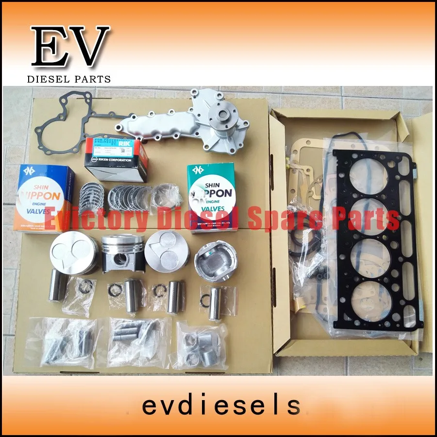 Full Overhaul Gasket Set For Kubota V2203 For Bobcat 337