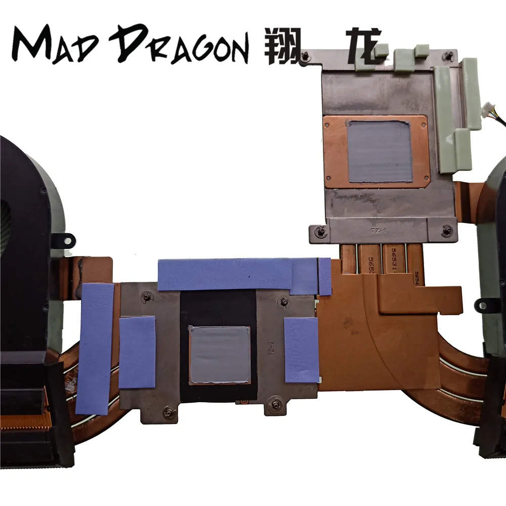 Ideal  MAD DRAGON Brand Laptop new Cooling Heatsink Fan Assembly FOR Dell ALIENWARE 51M-17 AREA-51M RTX 20