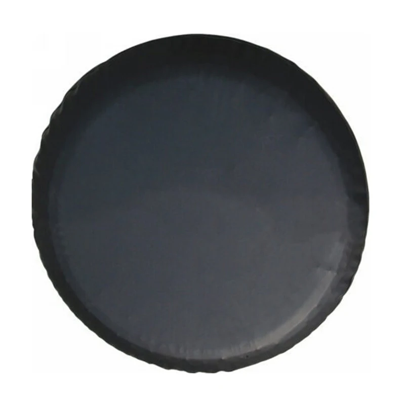 Wheels-Accessories-Diy-Vinyl-PU-Spare-Tire-Tyre-Wheel-Cover-Pure-Black14-15-16-17-Fit