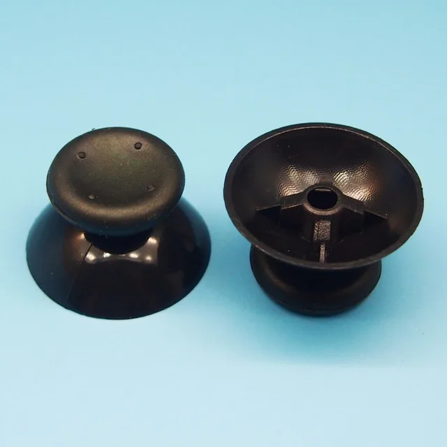 Best Offers 500pcs Black  Analog Joystick Thumbstick Cap Thumb Grip Stick Cap Mushroom Rubber Cap Part New For  Xbox 360 Controller