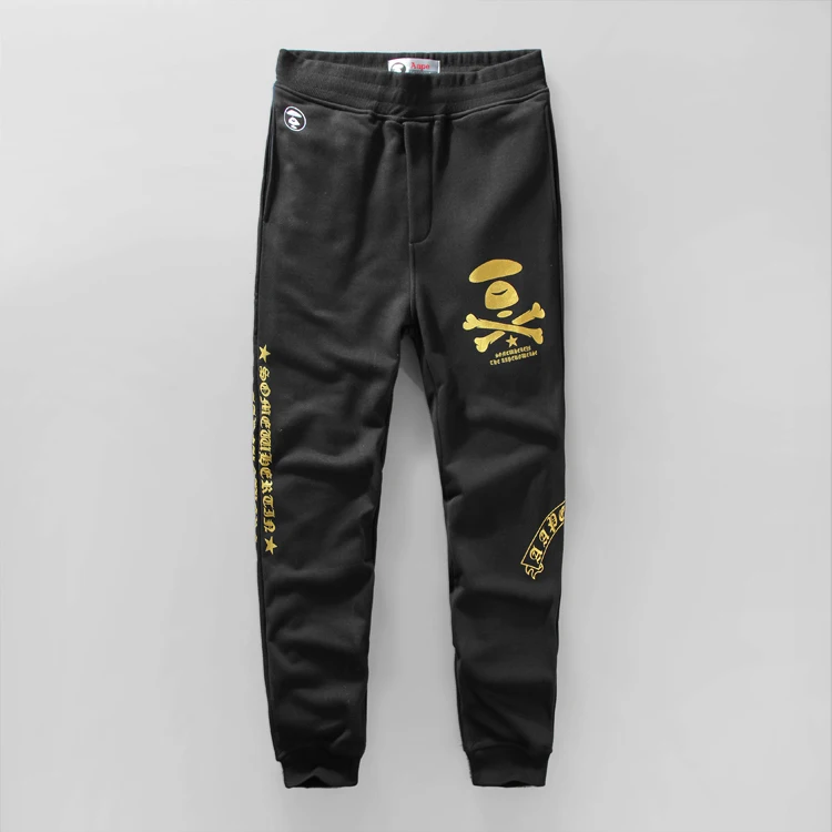 New Brand BAPE Cargo High Quality Men Pants Black gary Mens Joggers ...